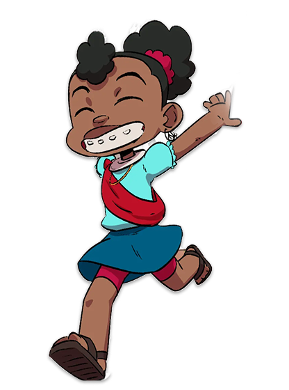 A RapKids Grand Champion character